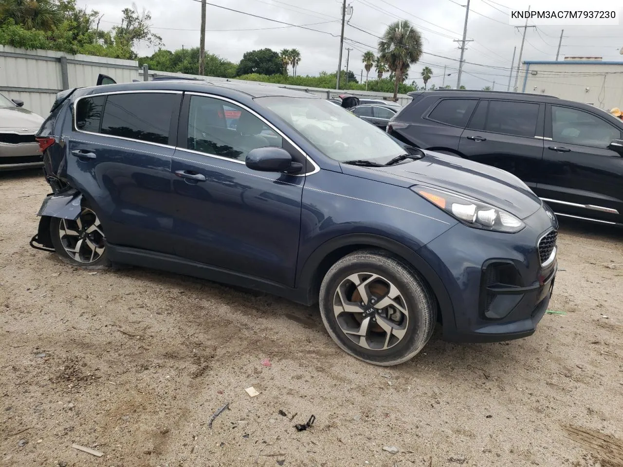 2021 Kia Sportage Lx VIN: KNDPM3AC7M7937230 Lot: 70811094