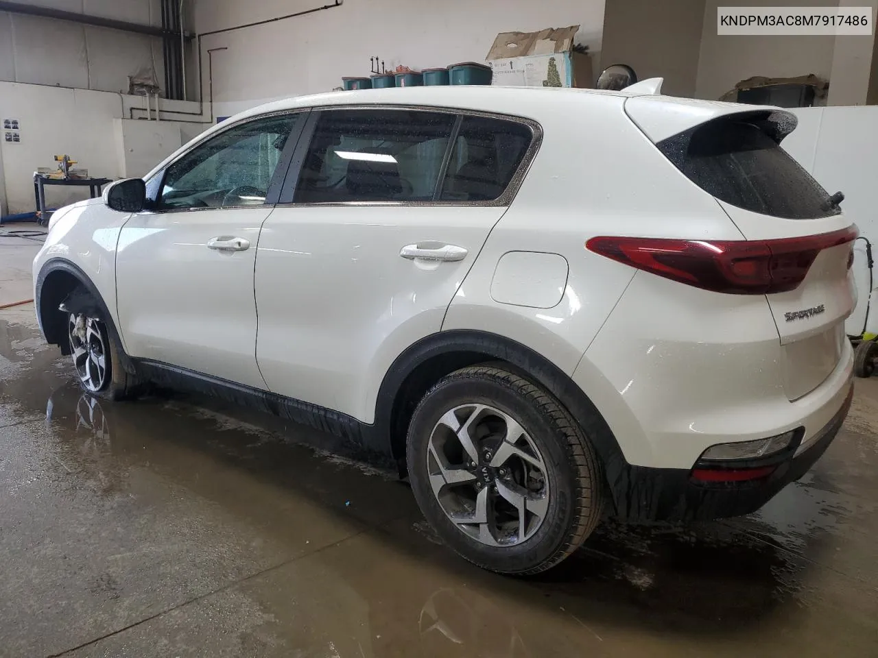 2021 Kia Sportage Lx VIN: KNDPM3AC8M7917486 Lot: 71267794