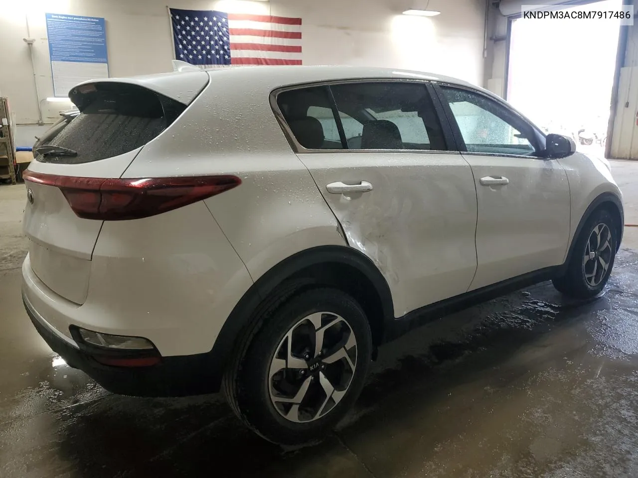 2021 Kia Sportage Lx VIN: KNDPM3AC8M7917486 Lot: 71267794