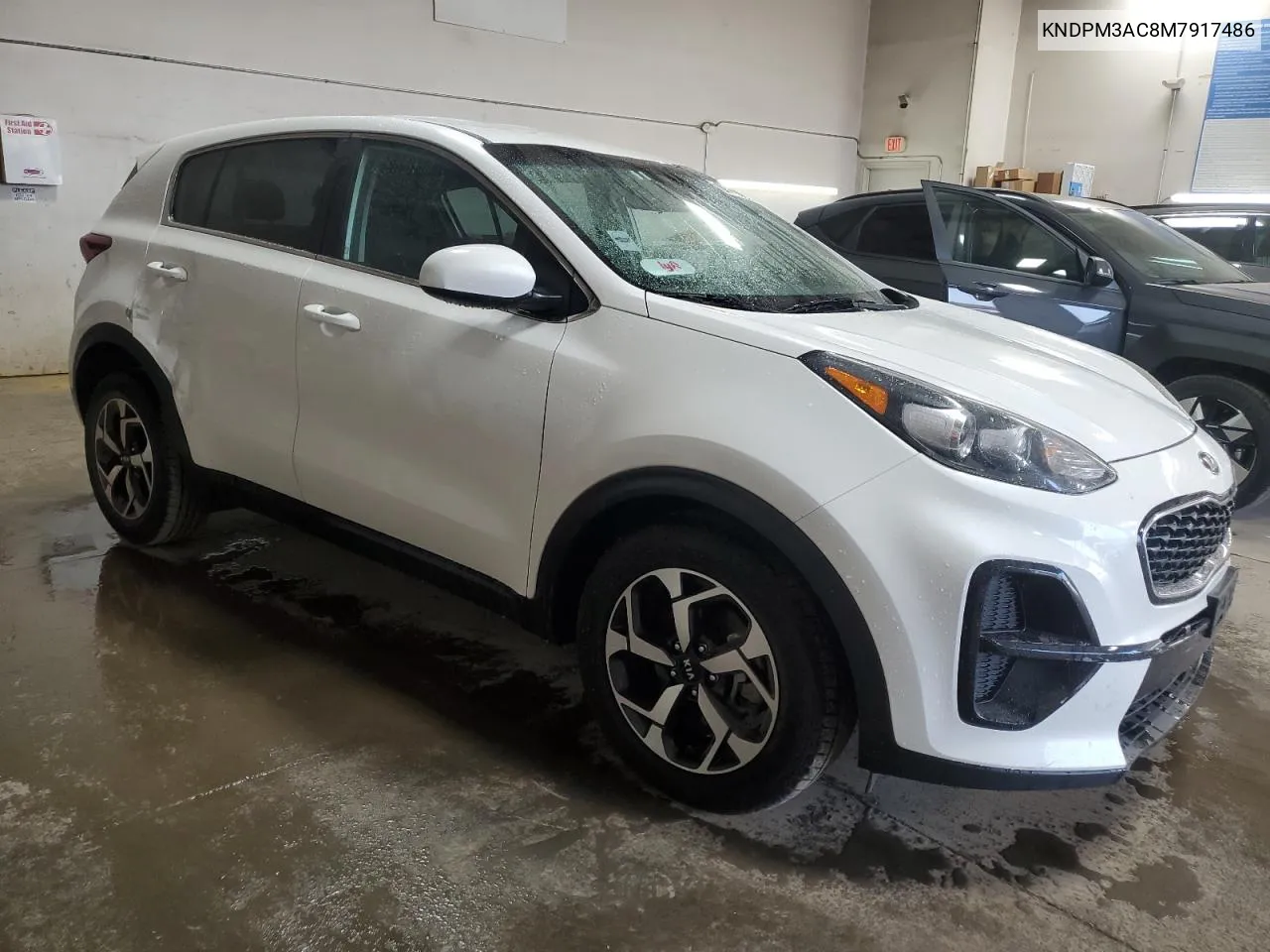 2021 Kia Sportage Lx VIN: KNDPM3AC8M7917486 Lot: 71267794