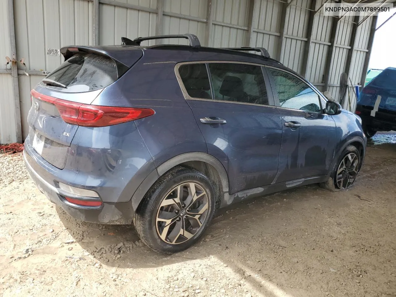 2021 Kia Sportage Ex VIN: KNDPN3AC0M7899501 Lot: 71276314