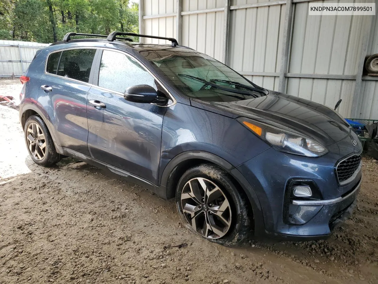 2021 Kia Sportage Ex VIN: KNDPN3AC0M7899501 Lot: 71276314