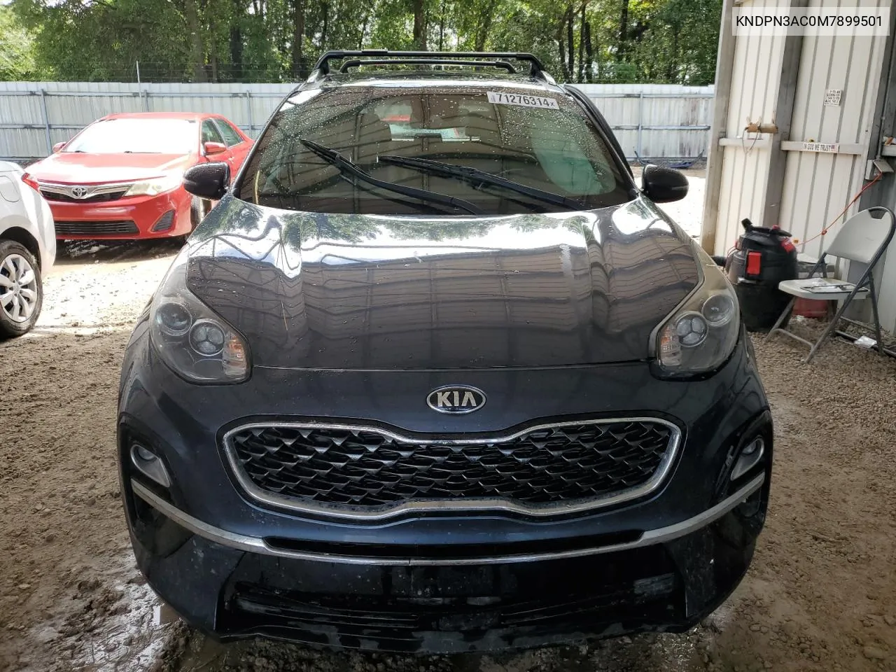 2021 Kia Sportage Ex VIN: KNDPN3AC0M7899501 Lot: 71276314