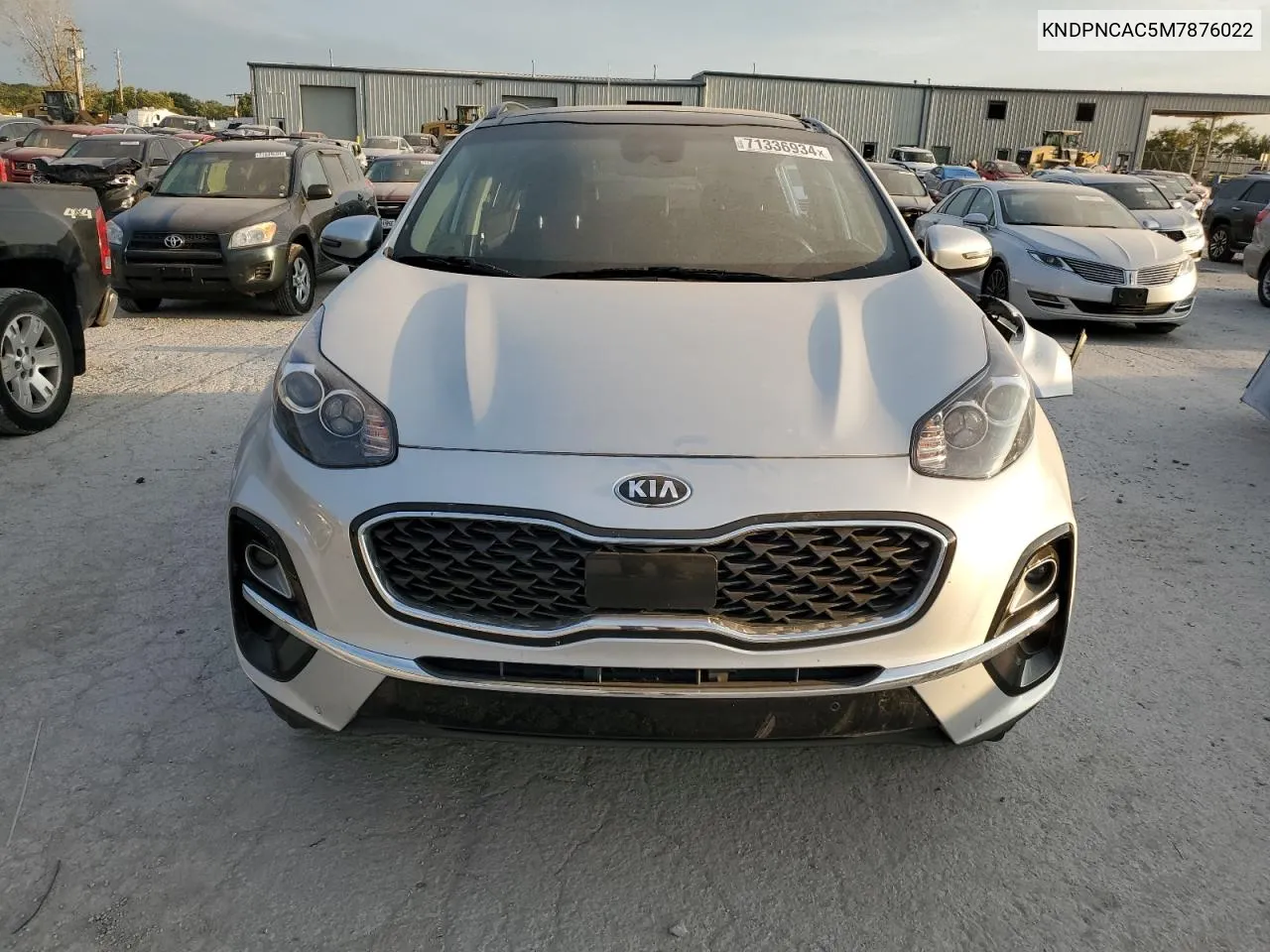 KNDPNCAC5M7876022 2021 Kia Sportage Ex