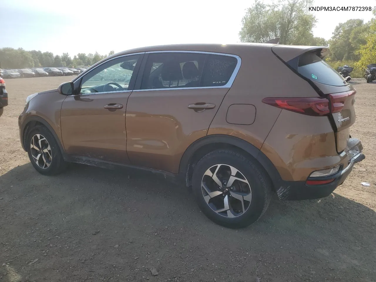 2021 Kia Sportage Lx VIN: KNDPM3AC4M7872398 Lot: 71366354