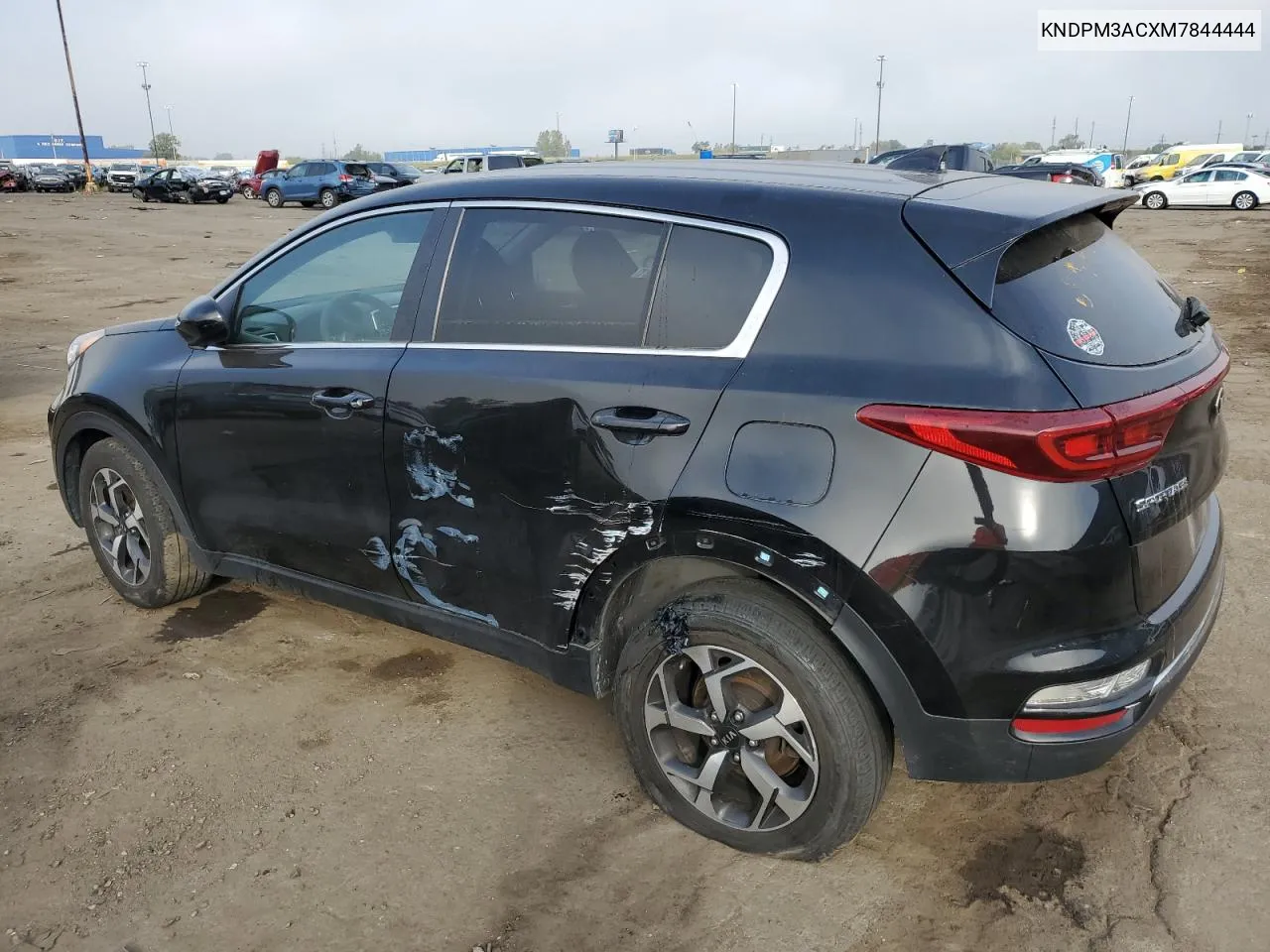 2021 Kia Sportage Lx VIN: KNDPM3ACXM7844444 Lot: 71562904