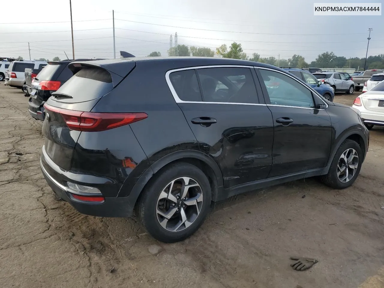 2021 Kia Sportage Lx VIN: KNDPM3ACXM7844444 Lot: 71562904