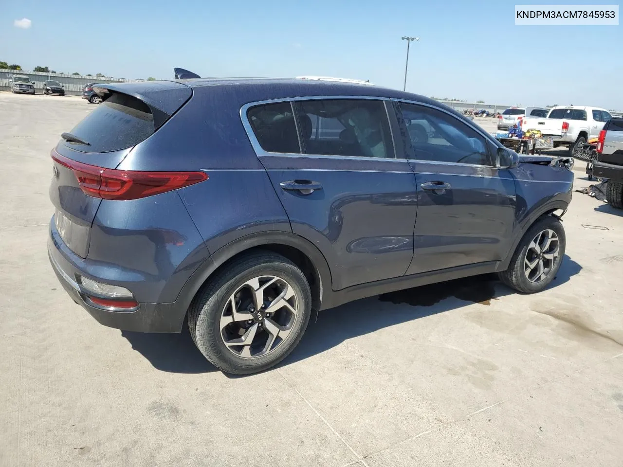 2021 Kia Sportage E VIN: KNDPM3ACM7845953 Lot: 72008144