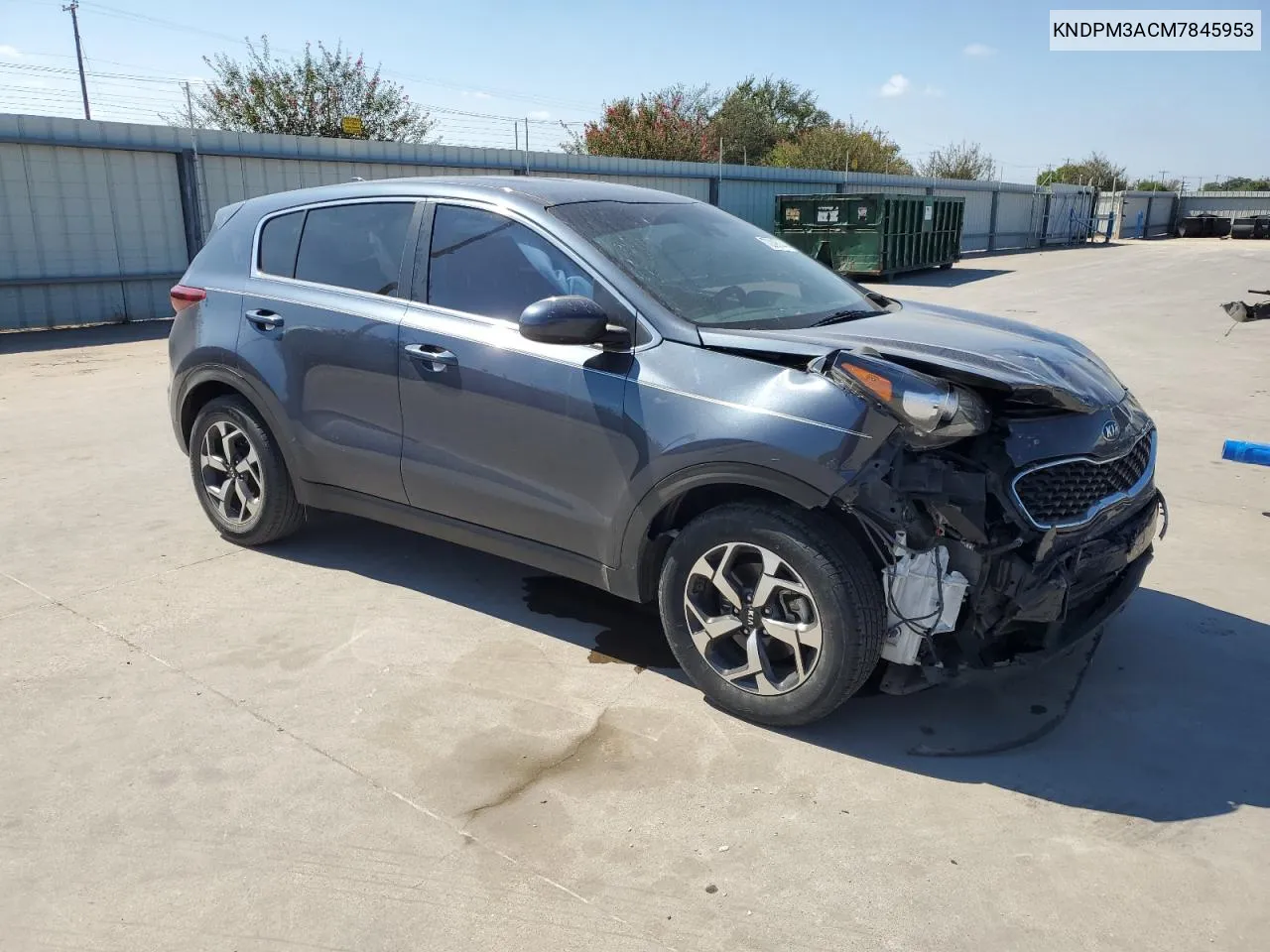 2021 Kia Sportage E VIN: KNDPM3ACM7845953 Lot: 72008144