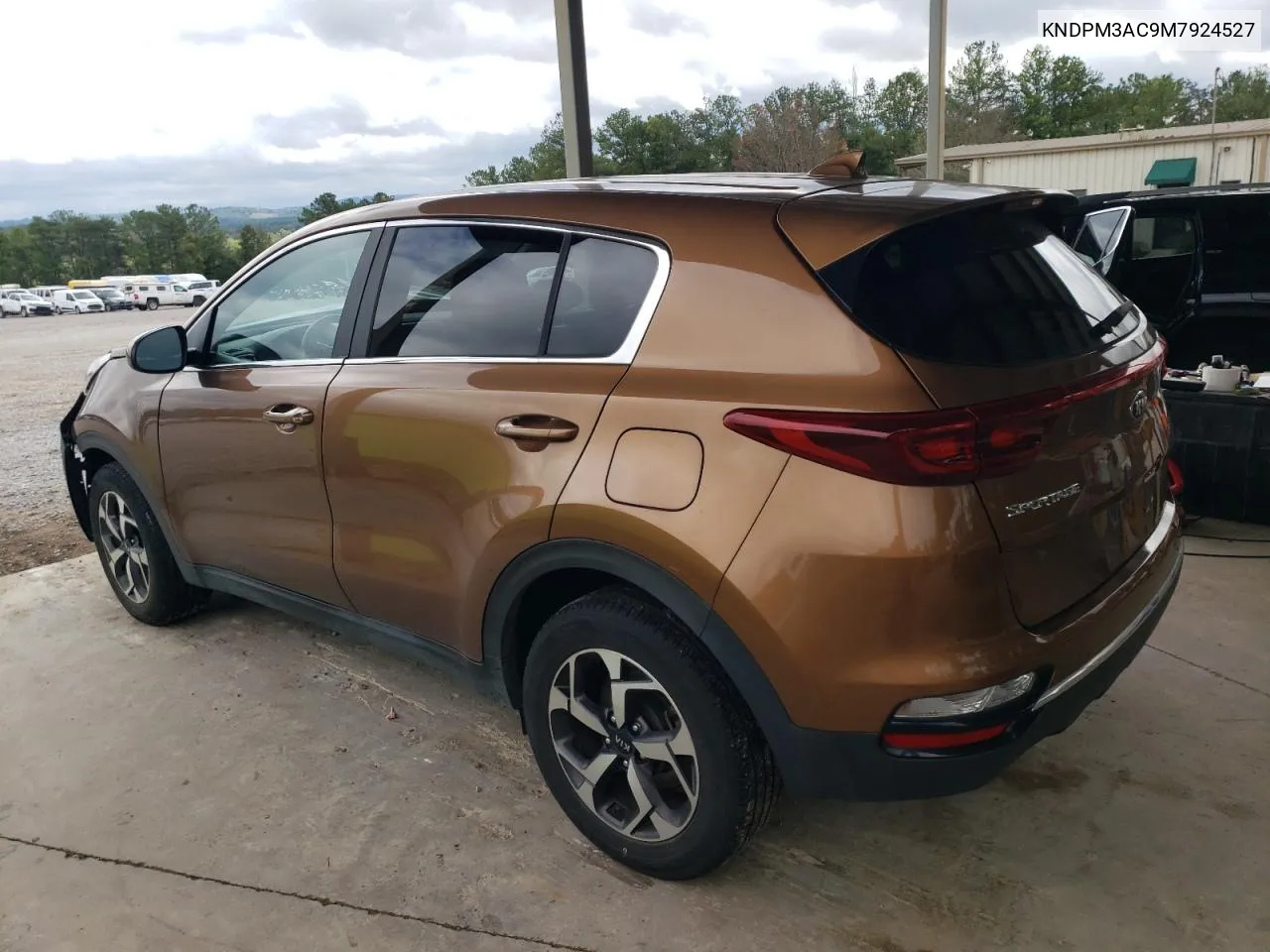 2021 Kia Sportage Lx VIN: KNDPM3AC9M7924527 Lot: 72178304