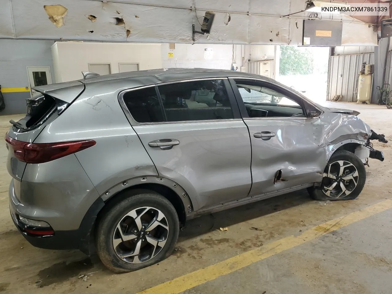 2021 Kia Sportage Lx VIN: KNDPM3ACXM7861339 Lot: 72203084