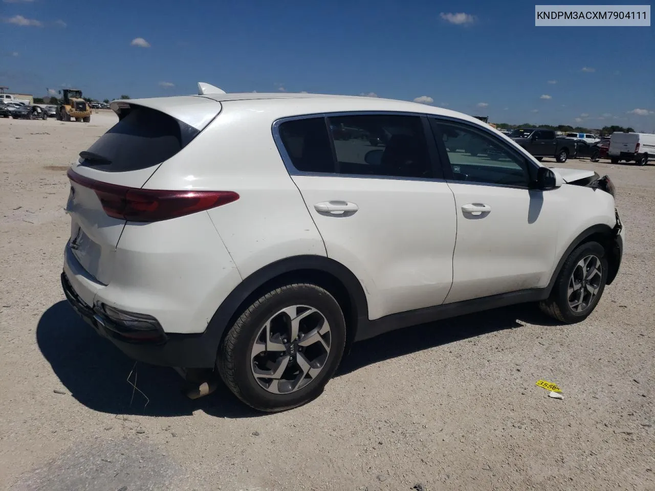 2021 Kia Sportage Lx VIN: KNDPM3ACXM7904111 Lot: 72274154