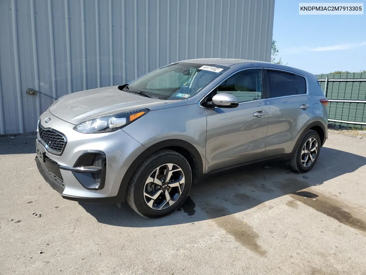 2021 Kia Sportage Lx VIN: KNDPM3AC2M7913305 Lot: 72352314