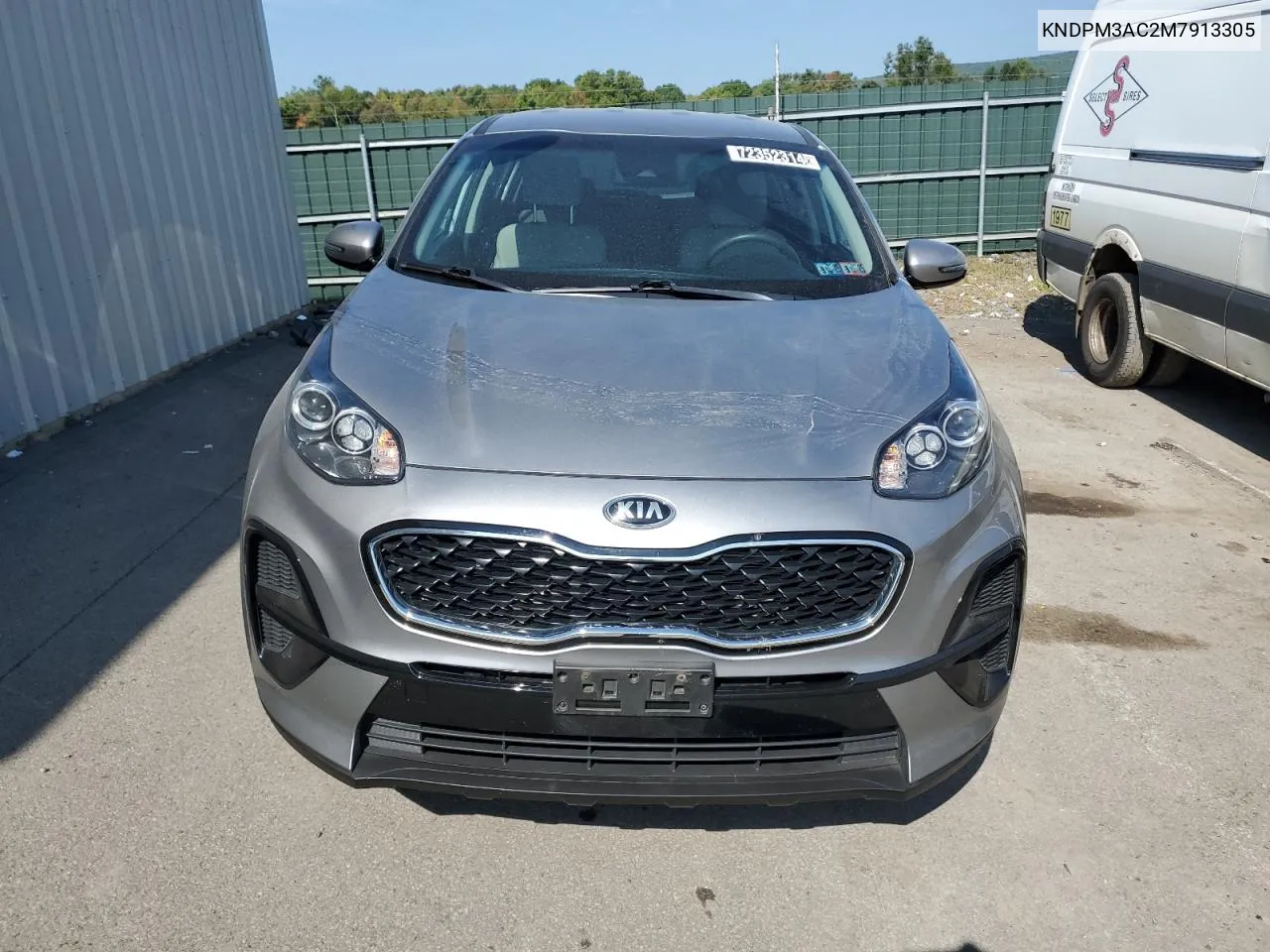 2021 Kia Sportage Lx VIN: KNDPM3AC2M7913305 Lot: 72352314