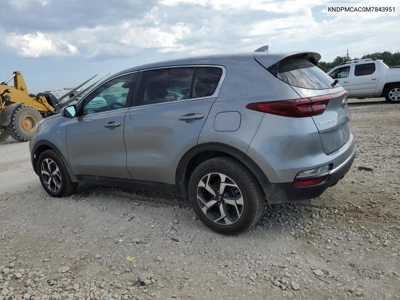 2021 Kia Sportage Lx VIN: KNDPMCAC0M7843951 Lot: 72388024