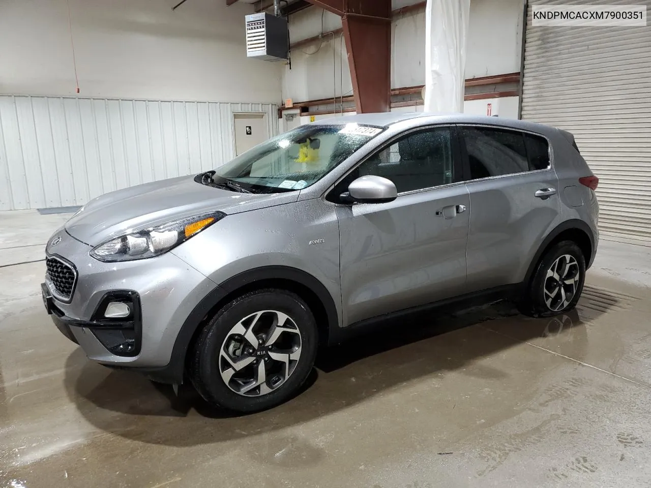 2021 Kia Sportage Lx VIN: KNDPMCACXM7900351 Lot: 72517374