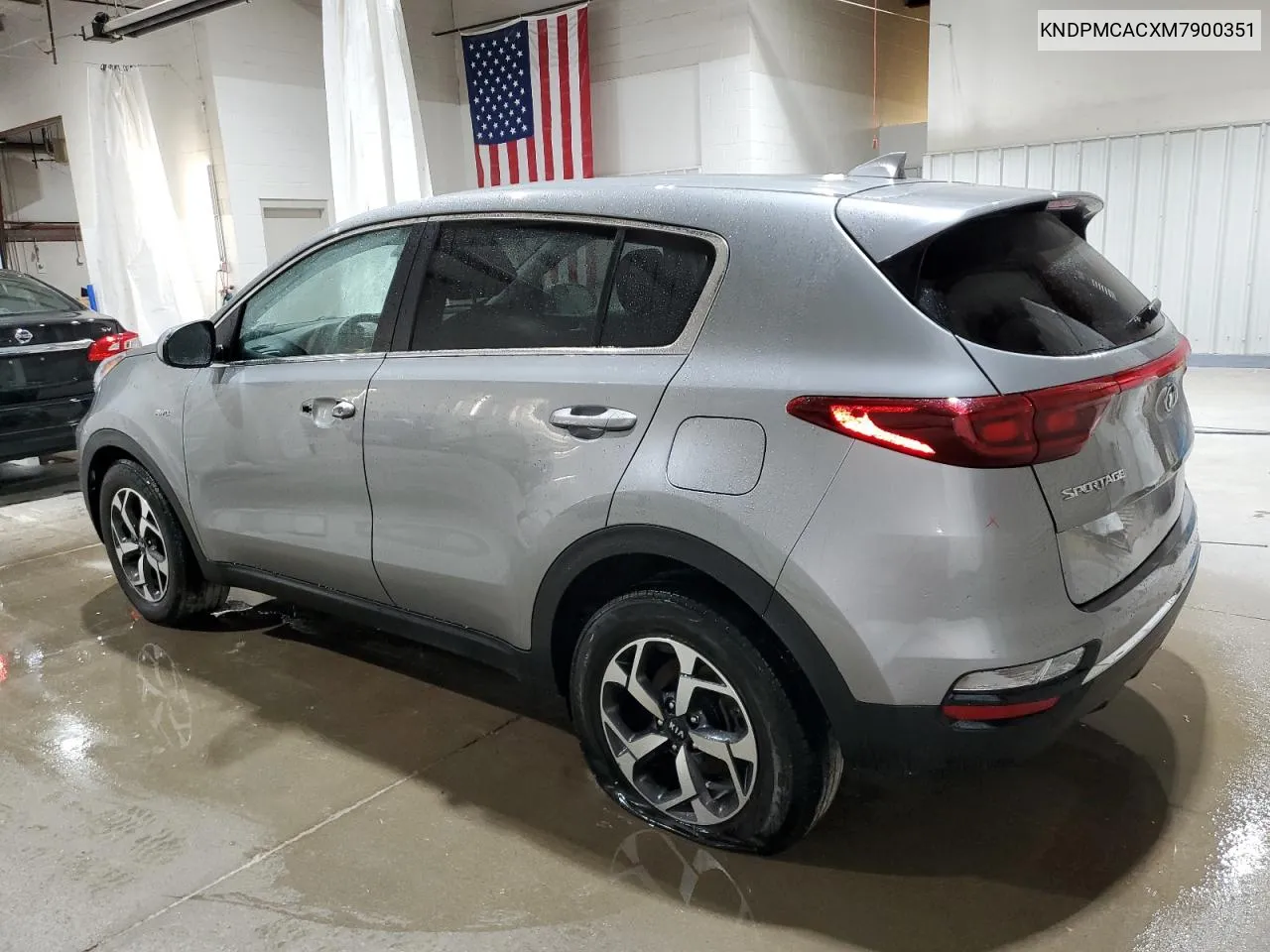 2021 Kia Sportage Lx VIN: KNDPMCACXM7900351 Lot: 72517374