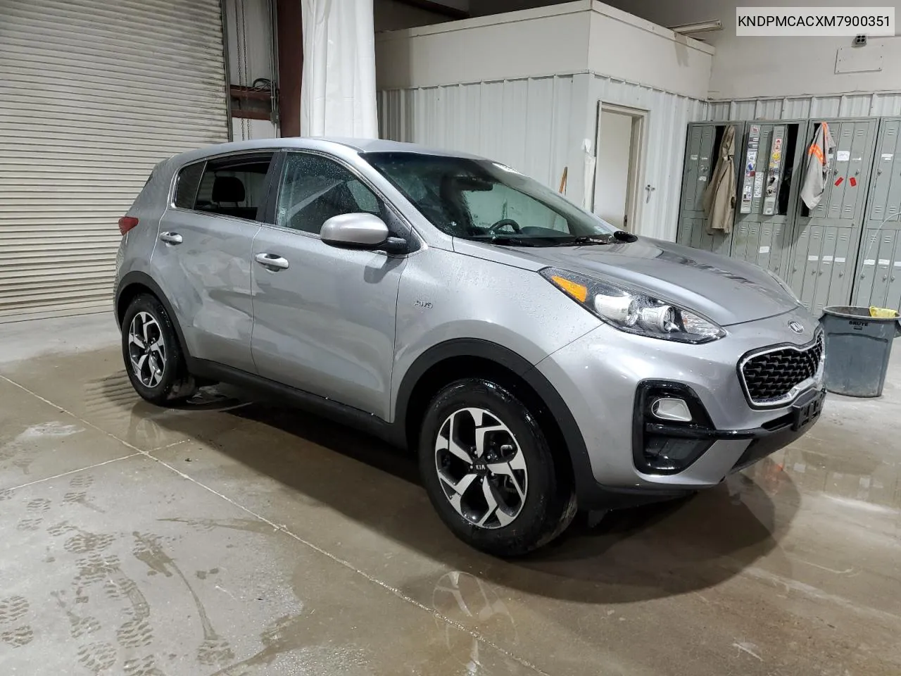 2021 Kia Sportage Lx VIN: KNDPMCACXM7900351 Lot: 72517374