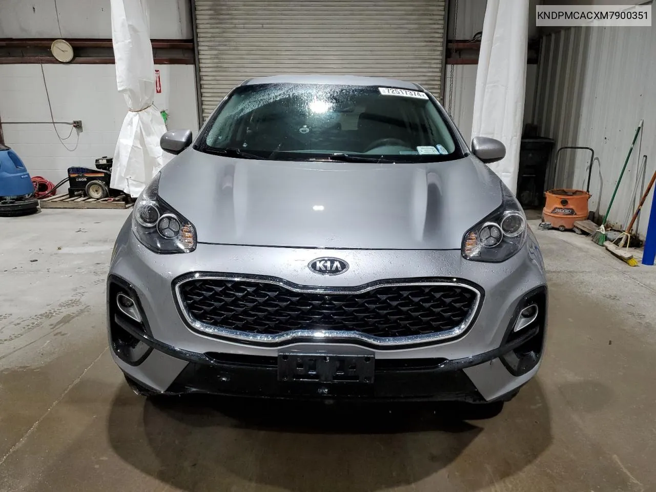 2021 Kia Sportage Lx VIN: KNDPMCACXM7900351 Lot: 72517374