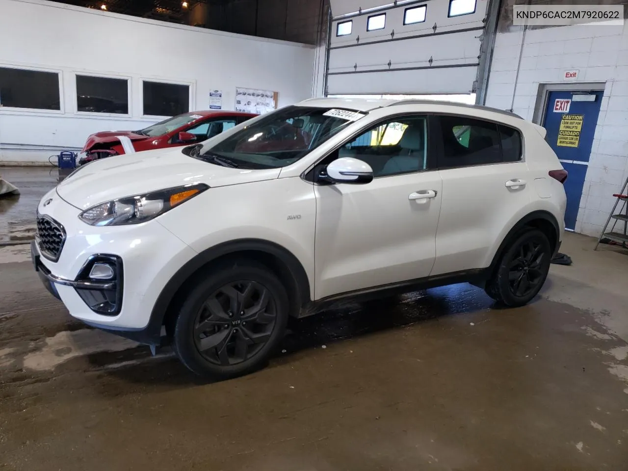 2021 Kia Sportage S VIN: KNDP6CAC2M7920622 Lot: 72622444