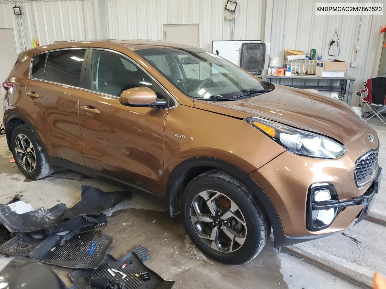 KNDPMCAC2M7862520 2021 Kia Sportage Lx