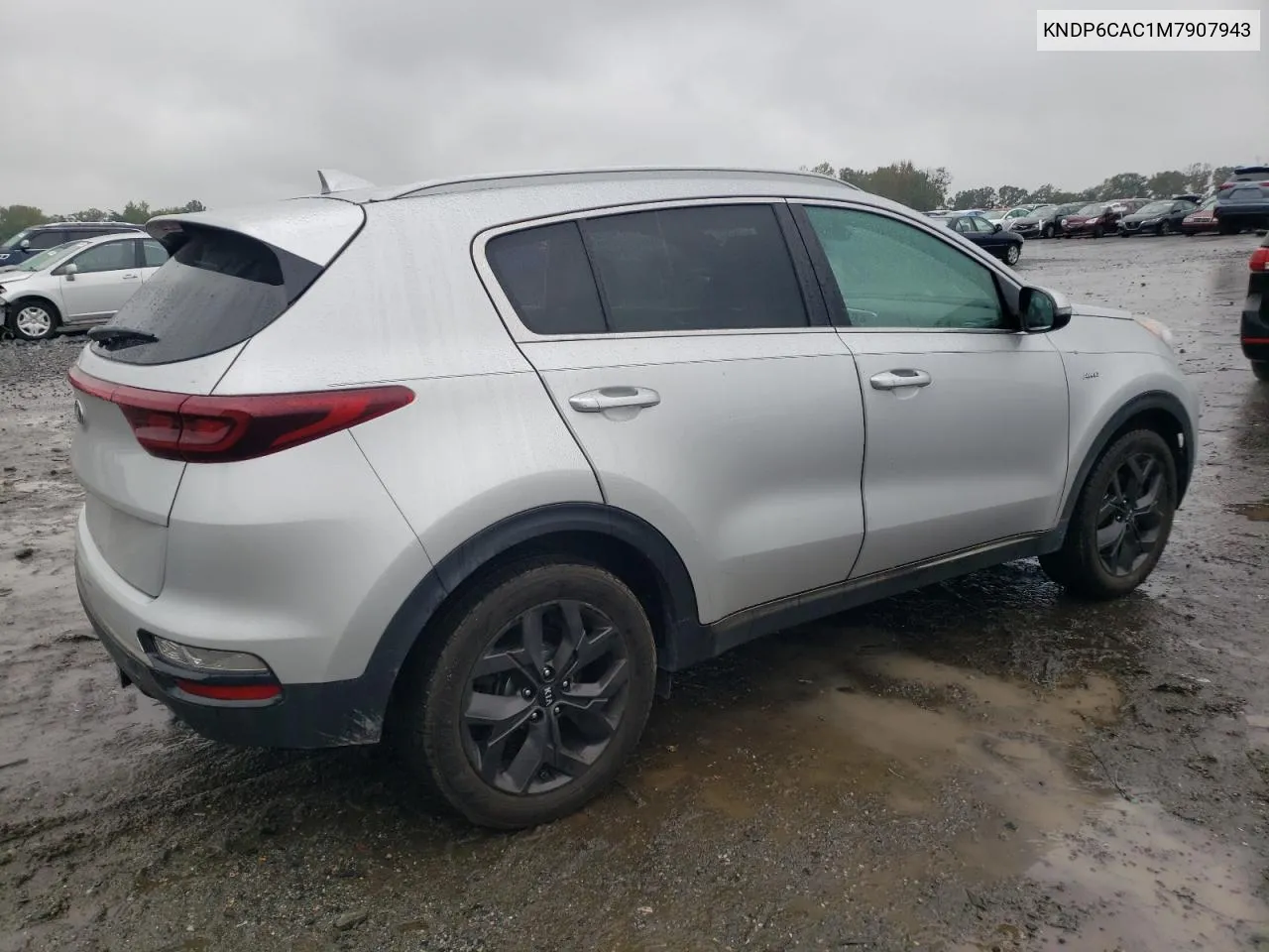 2021 Kia Sportage S VIN: KNDP6CAC1M7907943 Lot: 72855024