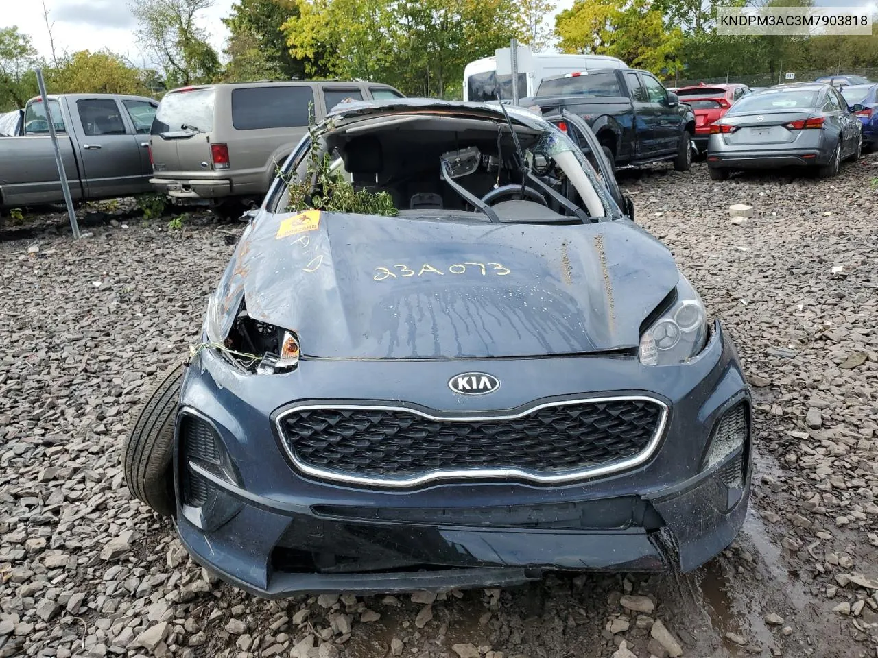 2021 Kia Sportage Lx VIN: KNDPM3AC3M7903818 Lot: 72926474