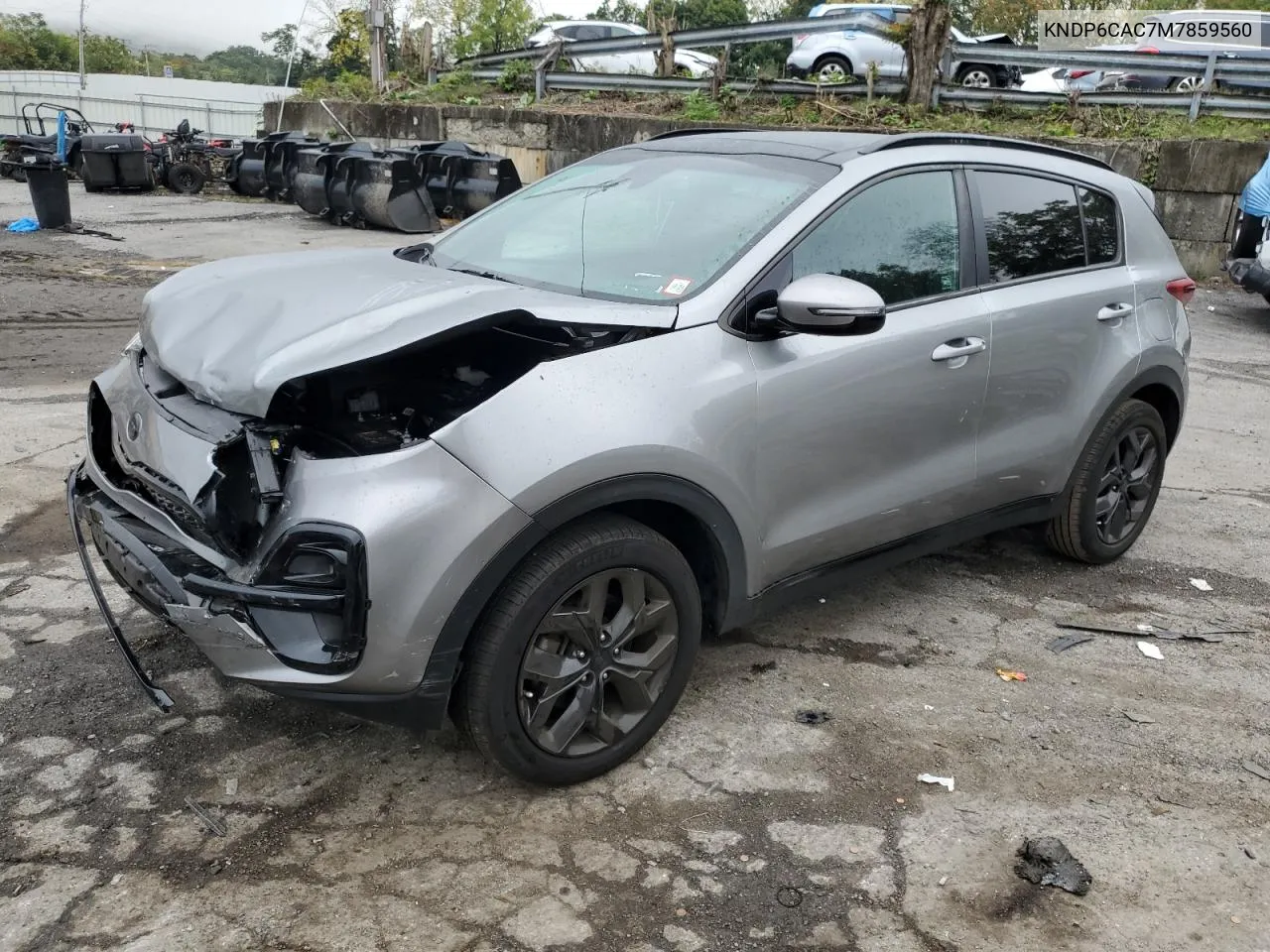 2021 Kia Sportage S VIN: KNDP6CAC7M7859560 Lot: 73006574