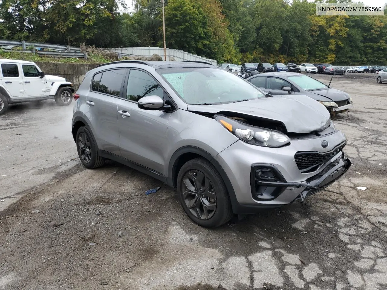 2021 Kia Sportage S VIN: KNDP6CAC7M7859560 Lot: 73006574