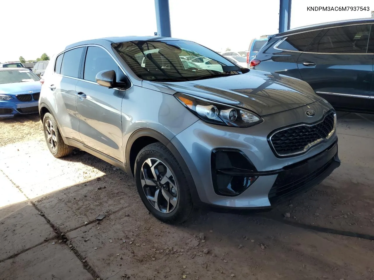 2021 Kia Sportage Lx VIN: KNDPM3AC6M7937543 Lot: 73066844