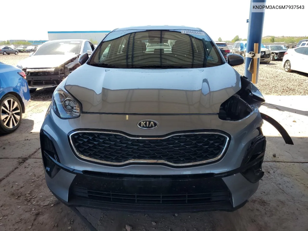 2021 Kia Sportage Lx VIN: KNDPM3AC6M7937543 Lot: 73066844