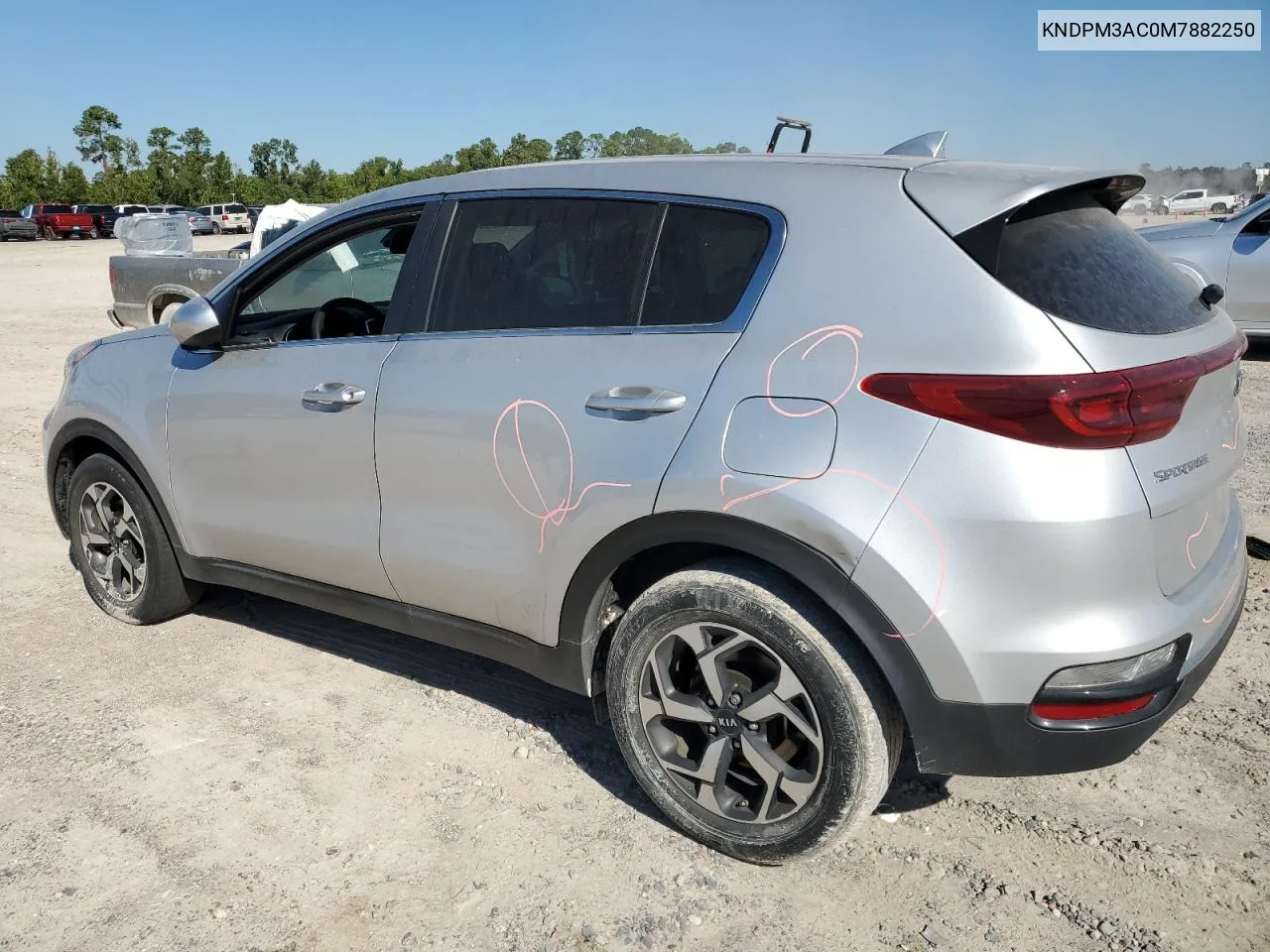 2021 Kia Sportage Lx VIN: KNDPM3AC0M7882250 Lot: 73282334