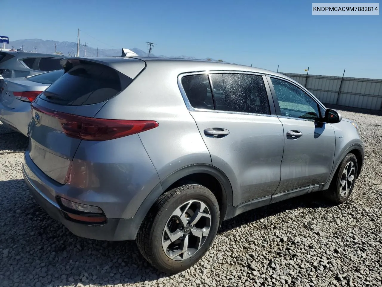 2021 Kia Sportage Lx VIN: KNDPMCAC9M7882814 Lot: 73430564