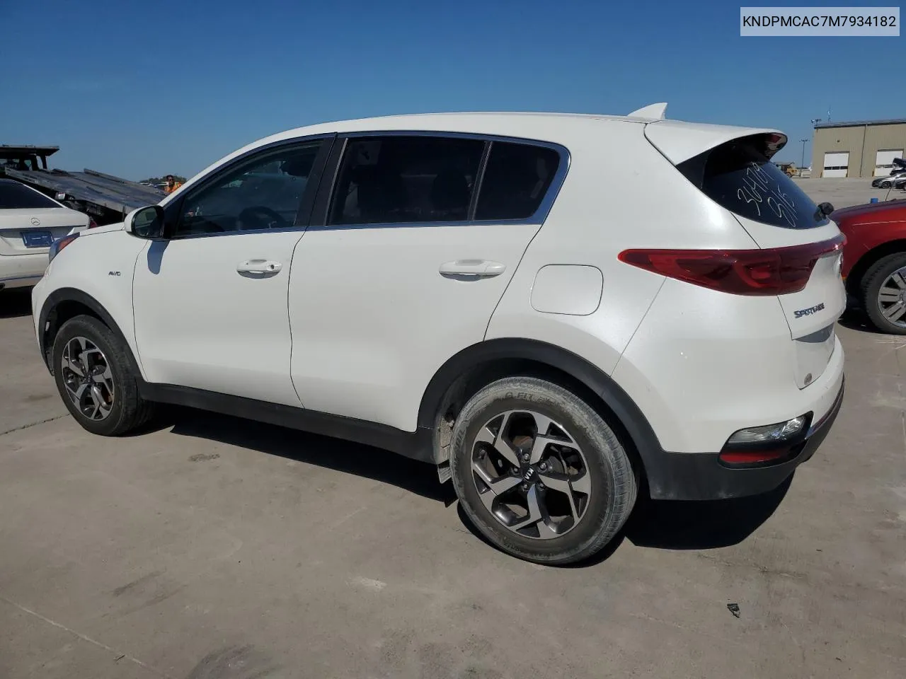 2021 Kia Sportage Lx VIN: KNDPMCAC7M7934182 Lot: 73485854