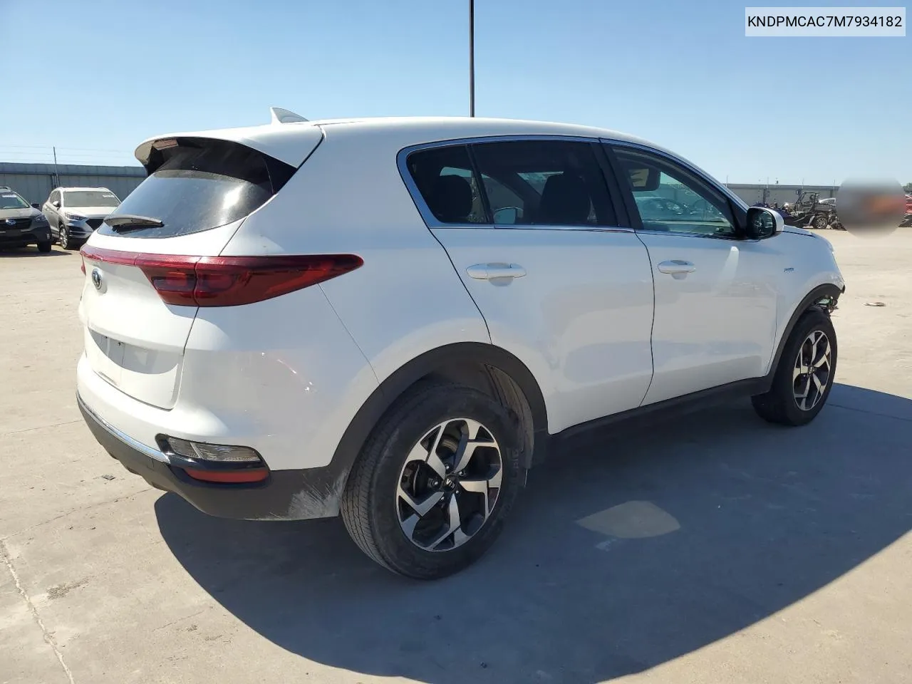 2021 Kia Sportage Lx VIN: KNDPMCAC7M7934182 Lot: 73485854