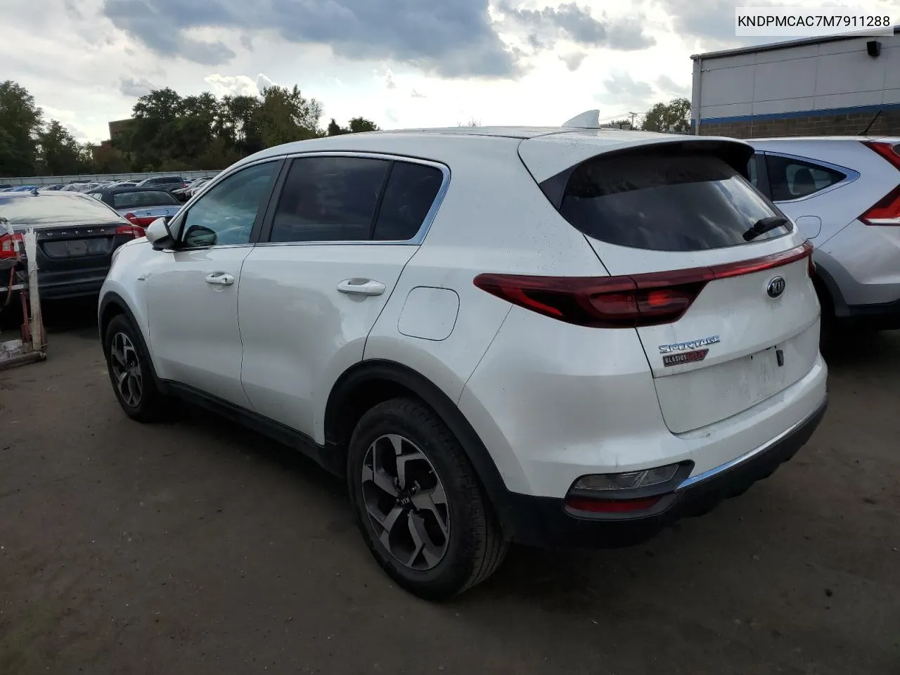 2021 Kia Sportage Lx VIN: KNDPMCAC7M7911288 Lot: 73498654