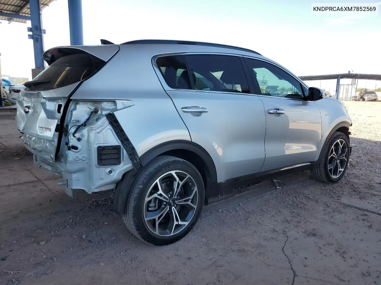 2021 Kia Sportage Sx VIN: KNDPRCA6XM7852569 Lot: 73612524