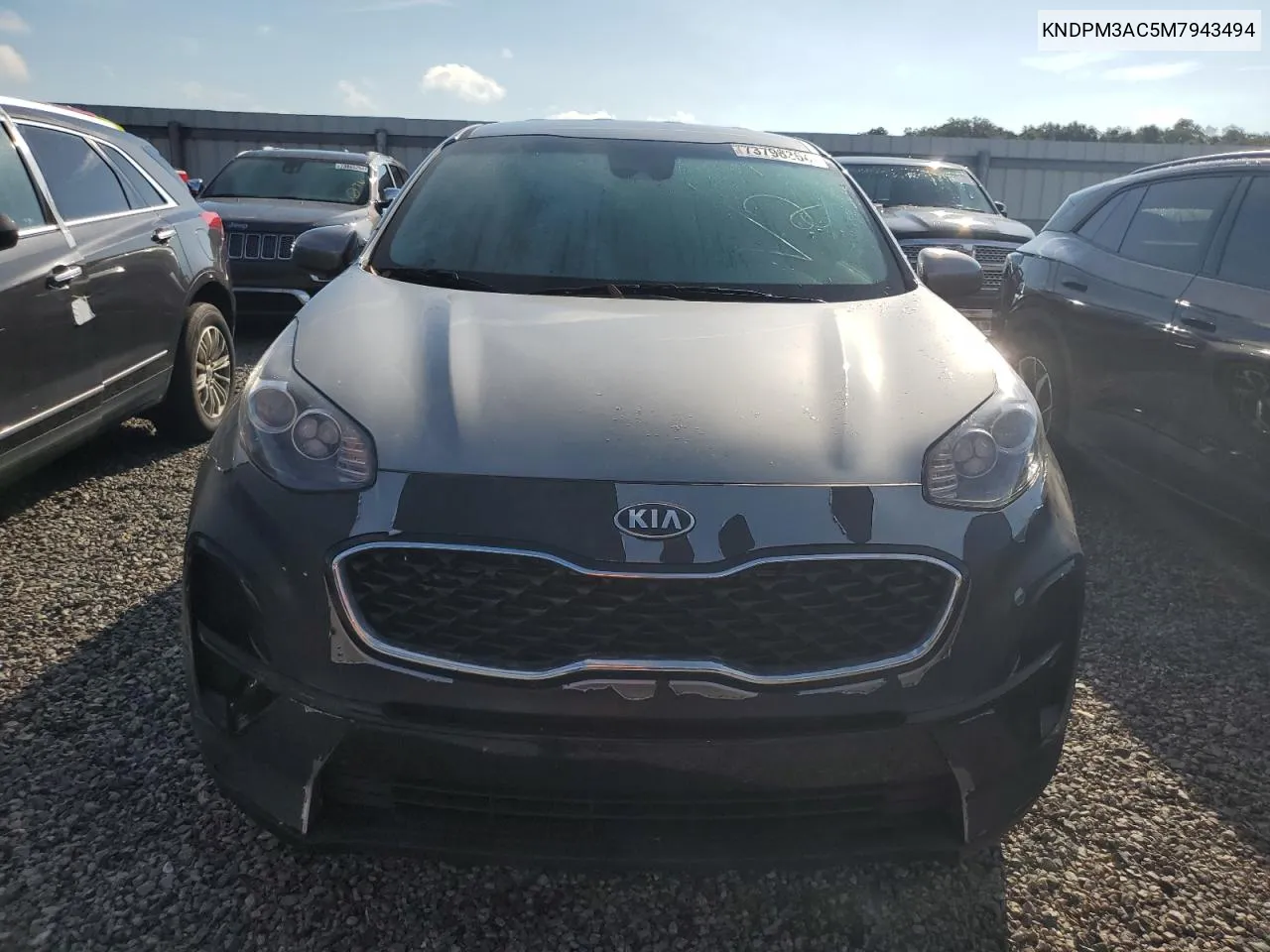 2021 Kia Sportage Lx VIN: KNDPM3AC5M7943494 Lot: 73798364