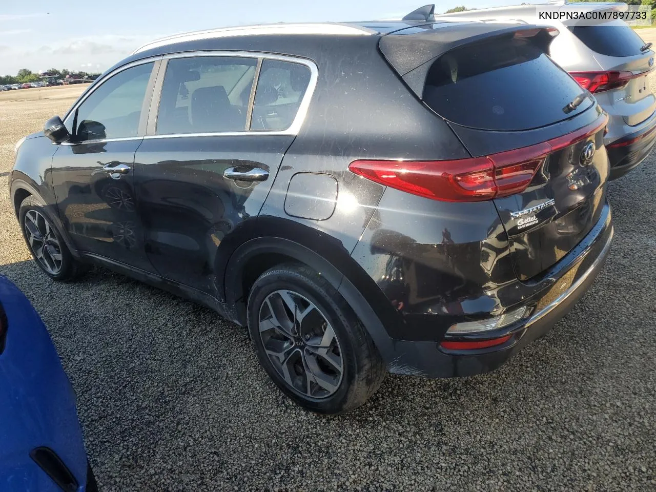 2021 Kia Sportage Ex VIN: KNDPN3AC0M7897733 Lot: 73809964