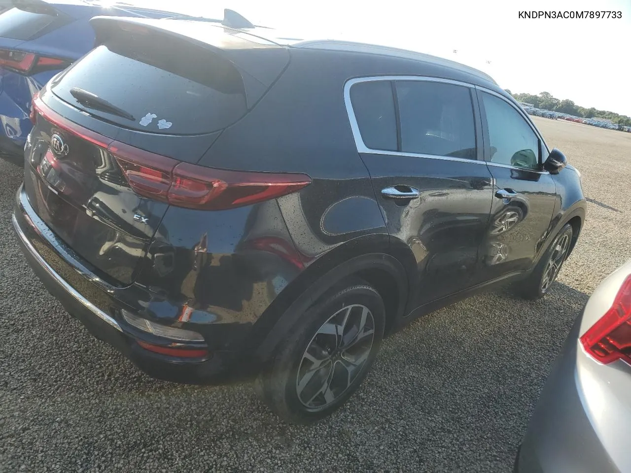 2021 Kia Sportage Ex VIN: KNDPN3AC0M7897733 Lot: 73809964