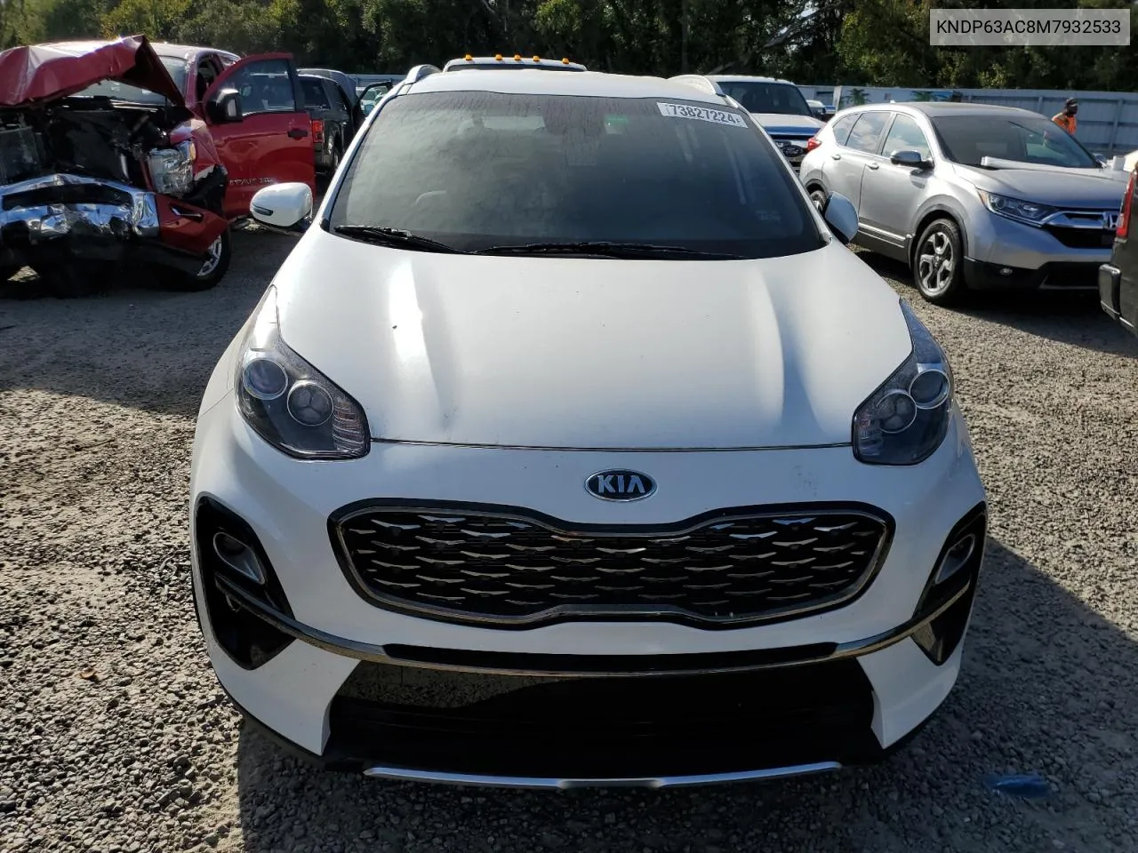 2021 Kia Sportage S VIN: KNDP63AC8M7932533 Lot: 73827224