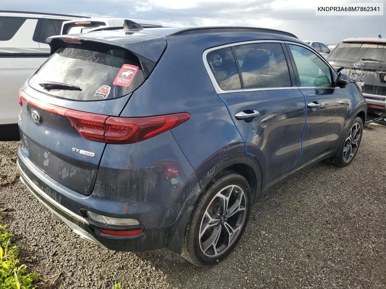 2021 Kia Sportage Sx VIN: KNDPR3A68M7862341 Lot: 73961114