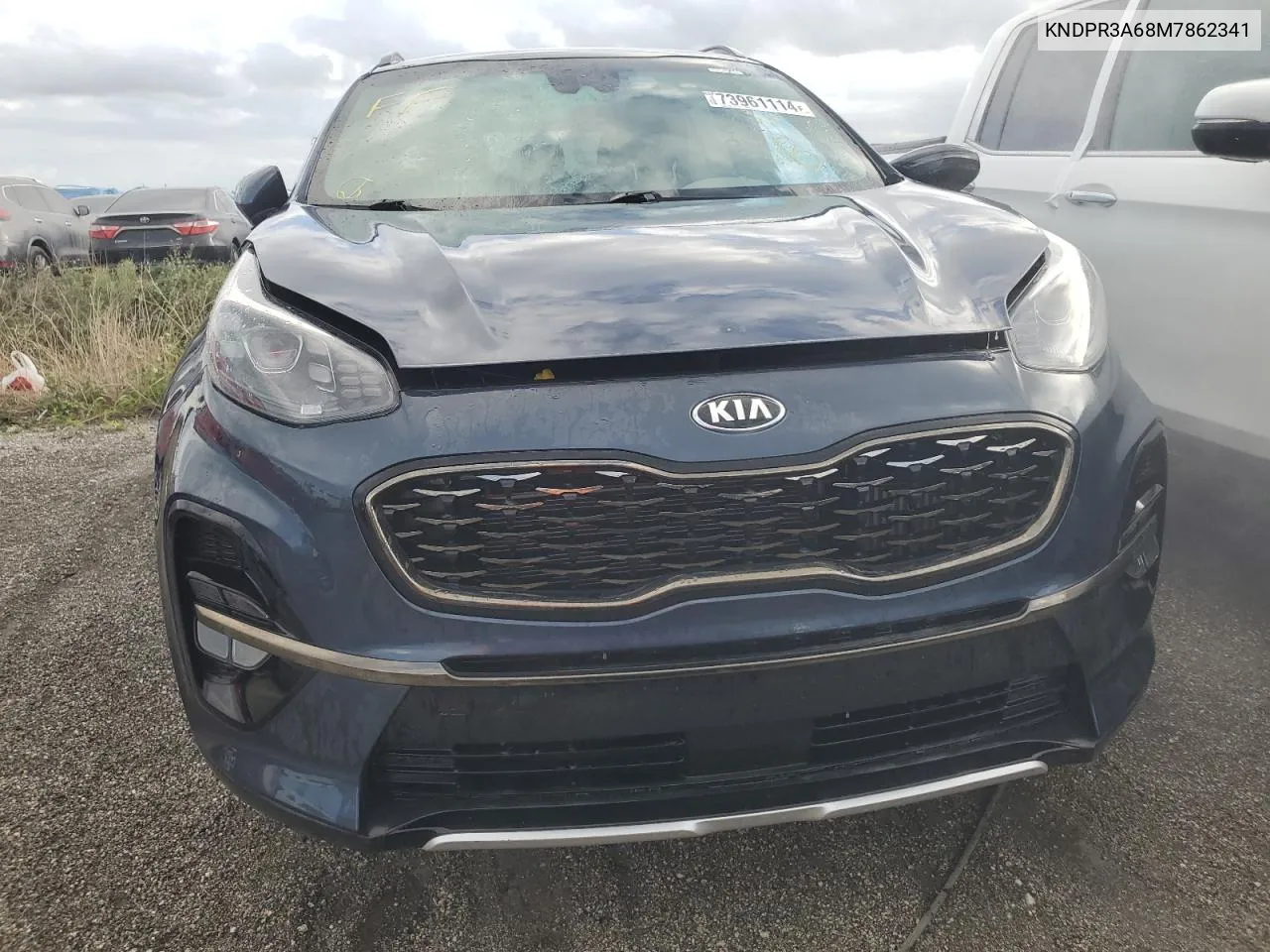 2021 Kia Sportage Sx VIN: KNDPR3A68M7862341 Lot: 73961114