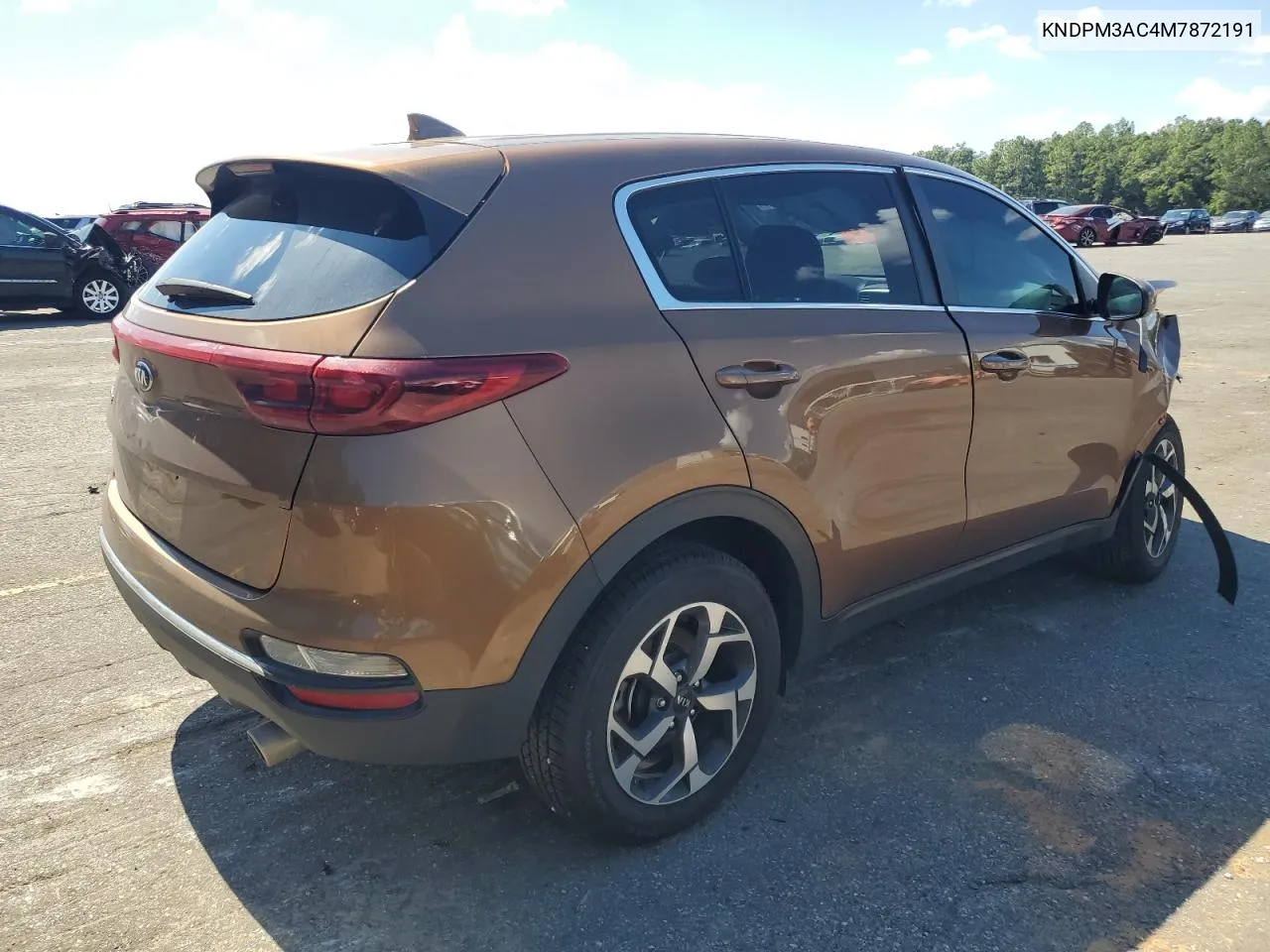 2021 Kia Sportage Lx VIN: KNDPM3AC4M7872191 Lot: 73962644