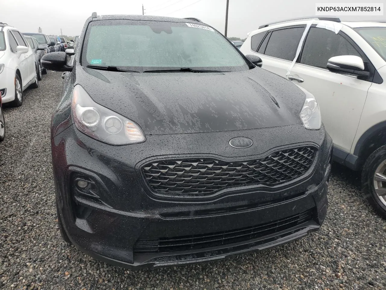 2021 Kia Sportage S VIN: KNDP63ACXM7852814 Lot: 74023414