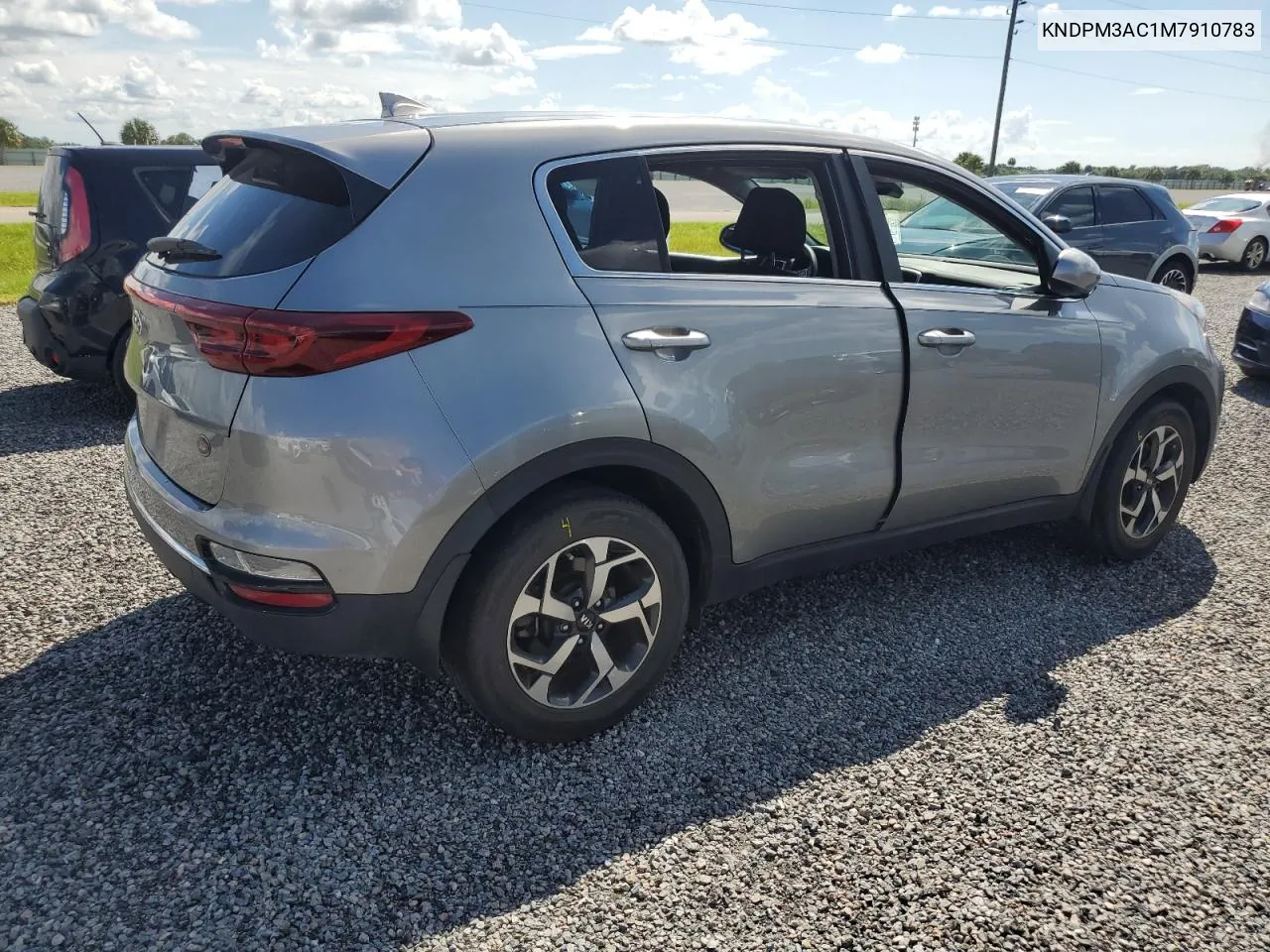 2021 Kia Sportage Lx VIN: KNDPM3AC1M7910783 Lot: 74034024