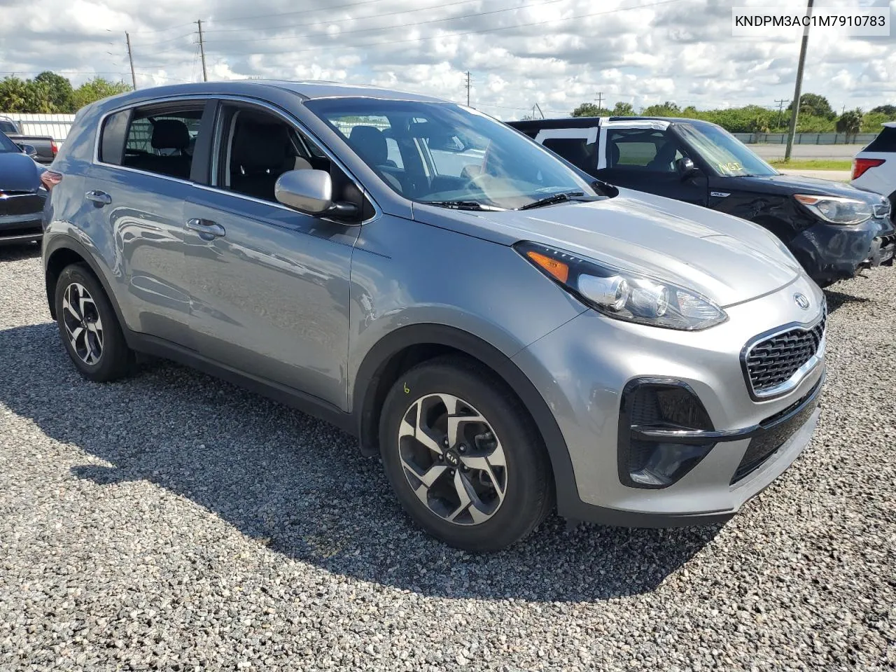 2021 Kia Sportage Lx VIN: KNDPM3AC1M7910783 Lot: 74034024