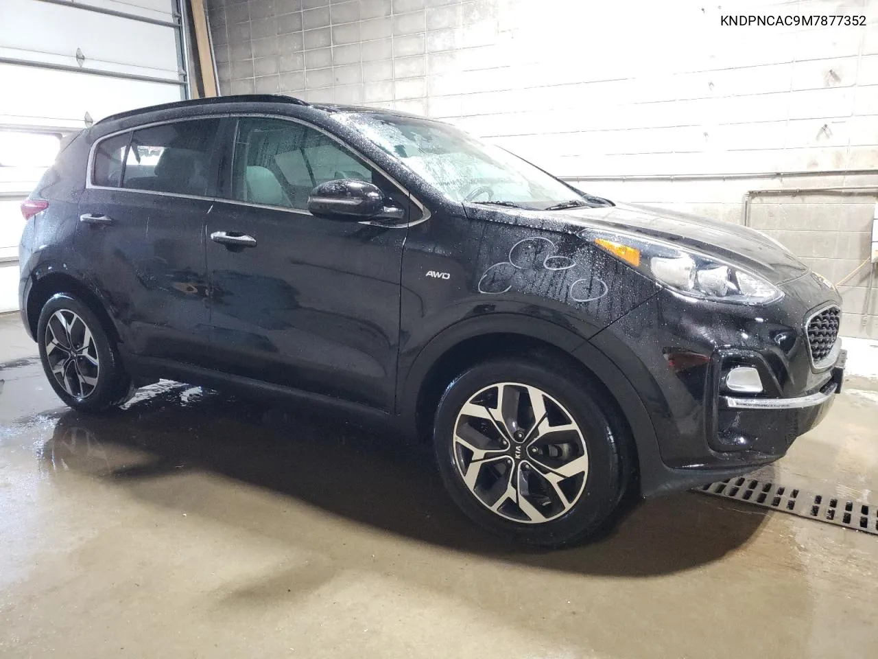 2021 Kia Sportage Ex VIN: KNDPNCAC9M7877352 Lot: 74066594