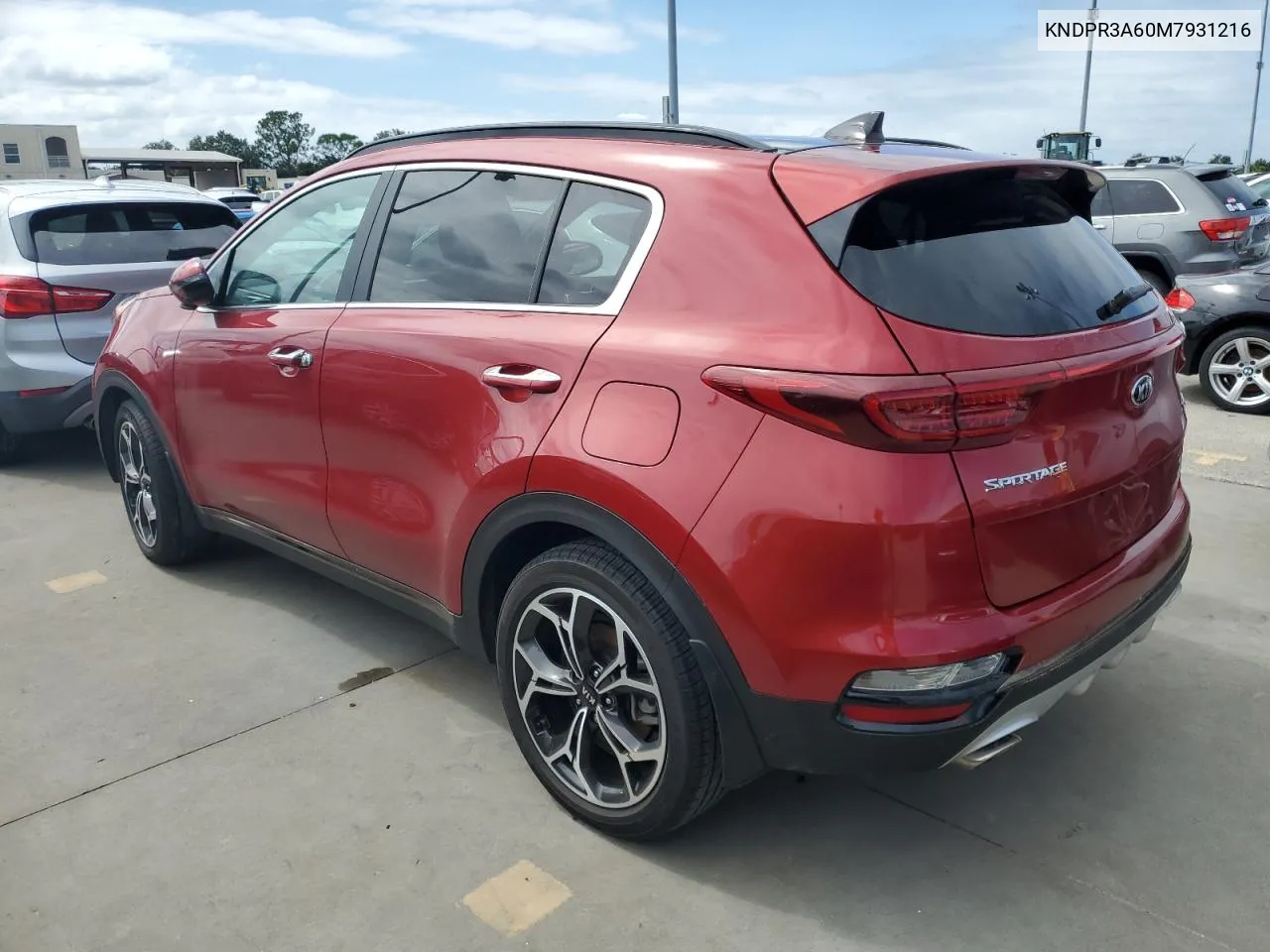 2021 Kia Sportage Sx VIN: KNDPR3A60M7931216 Lot: 74078804