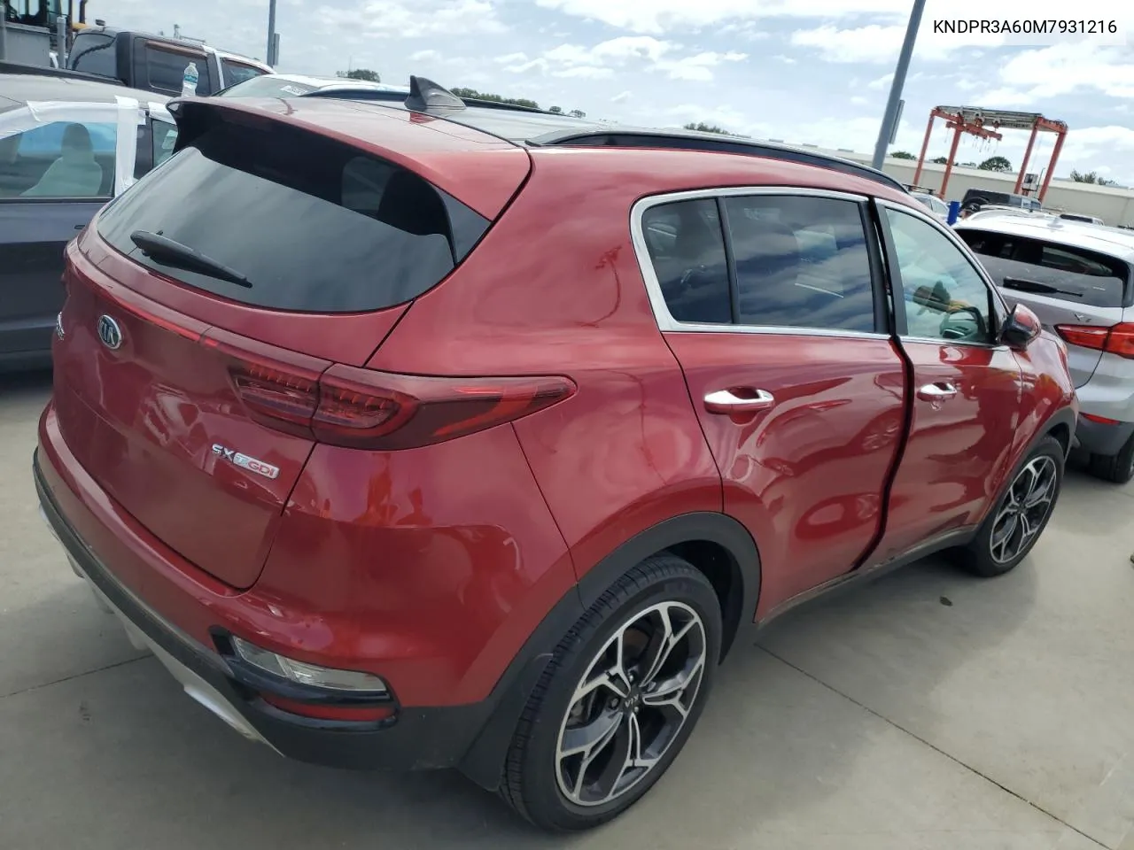 2021 Kia Sportage Sx VIN: KNDPR3A60M7931216 Lot: 74078804